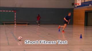 Fitness Tests Shuttle RunYoYo Short Speed with rests I HSRW Kleve Futsal [upl. by Molloy]