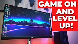 Gaming Review Video Of The The Dell 27 4K UHD Monitor  Model S2721QS [upl. by Aizatsana]