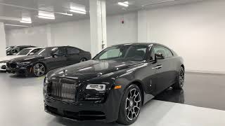 2019 RollsRoyce Wraith Black Badge  Walkaround in 4k [upl. by Aelyak]