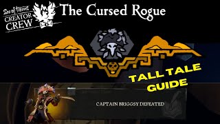 Sea of Thieves  The Cursed Rogue Tall Tale Walkthrough and All Journals [upl. by Bronwen]