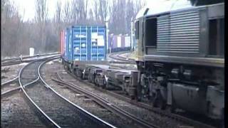 BANBURY 67s 66s X Country Chiltern Main Line 060112mpg [upl. by Josephson]