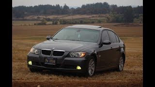 2007 BMW 328i oil change [upl. by Lemart425]