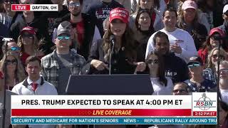 Kristi Noem Speaks At Ohio Trump Rally Full Speech [upl. by Xonel]