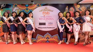 Unveiling of Miss India 2019 North East finalists [upl. by Anot406]