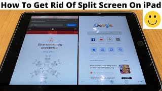 How To Get Rid Of Split Screen on iPad [upl. by Emeric]