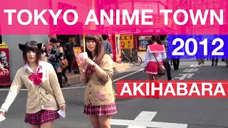 2012 Worlds Largest Anime District  Akihabara Tokyo iPhone 4SHD [upl. by Masao220]