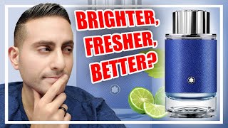 NEW MONT BLANC EXPLORER ULTRA BLUE FRAGRANCE REVIEW  BEST MENS FRAGRANCE [upl. by Halac]