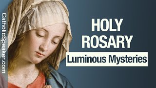 HOLY ROSARY  Luminous Mysteries Thursday [upl. by Yerga]