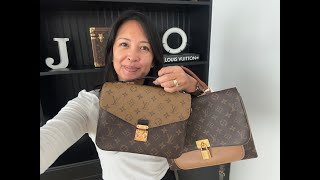 Louis Vuitton Marignan vs Pochette Metis [upl. by Stormi]