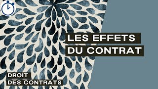 Les Effets du Contrat  Droit des Contrats [upl. by Asaeret]