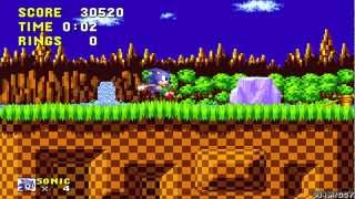 Sonic 1  Green Hill Zone [upl. by Meelak767]