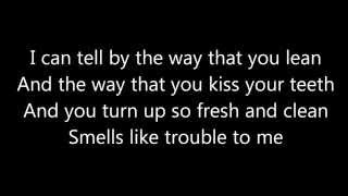 Iggy Azalea  Trouble ft Jennifer Hudson Lyrics [upl. by Korwin]