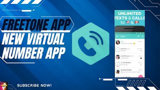 Free Virtual Number App NEW  FreeTone Free Number [upl. by Fatima802]