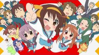 The Melancholy of Haruhichan Suzumiya  Creditless OP 【FullHD 1080p】 [upl. by Lerej]