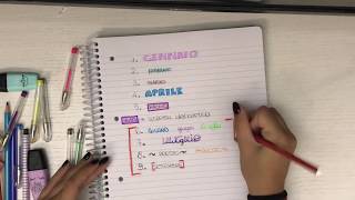 Come scrivere titoli carini e colorati per appunti ordinati✌🏻🌈 [upl. by Seira339]