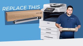 How to quickly replace the transfer belt cleaner on your Xerox machine AltaLink WC 7500s and C8000s [upl. by Adnolat148]