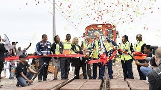 Transnet launches world’s longest production train [upl. by Thedrick]