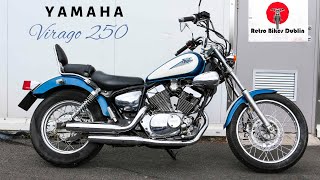 Yamaha Virago 250 review 1996 Yamaha virago 250 🔥 sounds like a harley davidson 😱 [upl. by Nymrak687]