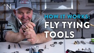 FLYTYING TOOLS  How they work  Part 1 [upl. by Nerrot418]