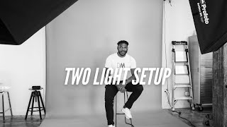 Two Light Studio Setup  Profoto D2 first impression [upl. by Divan]