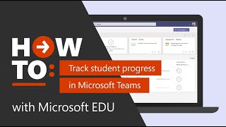 How to track student progress in Microsoft Teams with Education Insights [upl. by Aierbma]