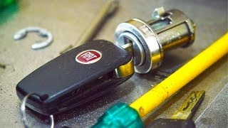 FIAT Ignition Lock Repair [upl. by Ainirtac413]