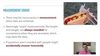 Errors in Sampling and Data Collection [upl. by Eamon]