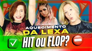 REACT Lexa  Aquecimento da Lexa Clipe Oficial Reação e comentários [upl. by Anatola]