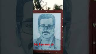 My Ramarao sir drawing  art  short film [upl. by Rance126]