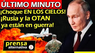 URGENTE Drones rusos enfrentan defensa aérea OTAN en Odessa [upl. by Legin]