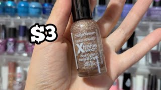 200 strobe light🪩 sally xtreme wear NAIL POLISH Swatch and Review💅🏻 [upl. by Gagne278]