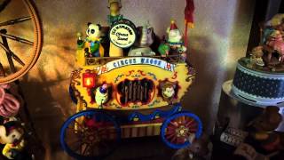 Enesco Music Box Circus Wagon Workin For Peanuts [upl. by Aiciled]