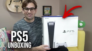 PS5  Unboxing do PlayStation 5 [upl. by Oirram]