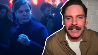 Daniel Brühl on Zemo’s DANCE MOVES  Falcon and Winter Soldier [upl. by Aimit424]