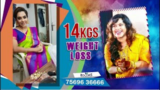 Check out the quick weight loss success of Actress Sandhya with Kolors  Actress Sandhya Tamil [upl. by Mallory]