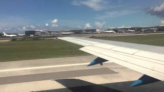 Bahamasair 737500 Beautiful Takeoff from Nassau International Airport [upl. by Whitford644]