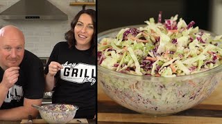 BEST Homemade Coleslaw  How To [upl. by Beal440]