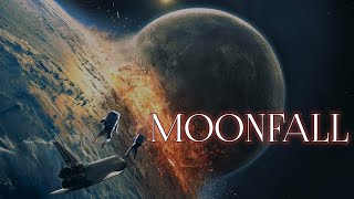 Moonfall Movie Explained In Hindi  Halle Berry  Patrick Wilson  Roland Emmerich  A Filmy [upl. by Kcirddes]