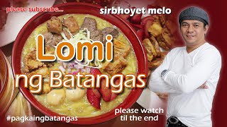 Lomi ng Batangas [upl. by Llerrod156]