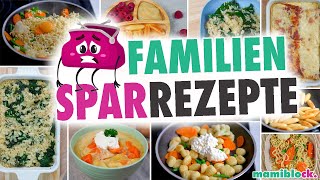 Familien  Sparrezepte 🥕🥔💰 Rezepte für Kinder  Einfach amp Lecker  Geld sparen  mamiblock [upl. by Hein]