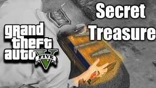 GTA 5 Online Secret Treasure  Mount Chiliad Mystery Solved [upl. by Aistek541]