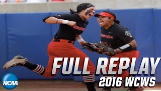 Georgia vs Florida State 2016 Womens College World Series  FULL REPLAY [upl. by Eseer813]