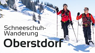 Traumhafte Schneeschuhwanderung auf das Riedberger Horn im Allgäu [upl. by Etteve]