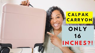 CALPAK CARRY ON Hue Mini Carry On Luggage Review [upl. by Mirilla381]