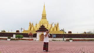 show playing Khaen traditional instrument of lao [upl. by Edie]