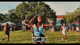 ZETA PHI BETA STROLL TEXAS GREEK PICNIC 22  GRAND TOUR MEDIA [upl. by Chesney]