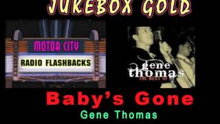 Gene Thomas  Babys Gone  1963 [upl. by So352]