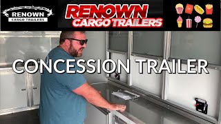 Concession Trailers Built For Easy Startup  Food Trailer  Mobile Business [upl. by Liryc341]