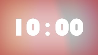 Simple 10 Minutes workout music timer [upl. by Vidovic]