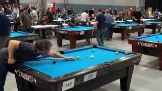 Stacy Snyder Clip 1 from the Super Billiards Expo 2014 [upl. by Tilford530]